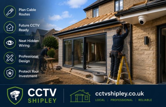 Planning a Home Extension in Shipley? Don’t Forget CCTV Cable Routes